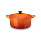 Le Creuset Round Dutch Oven, 3 1/2-Qt., Flame