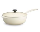 Le Creuset Saucier, 2 1/4-Qt., Dune