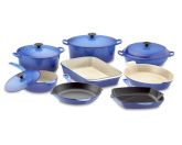 Le Creuset 12-Piece Cookware Set, Azure Blue