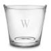 Monogrammed Glass Ice Bucket, Single-Initial