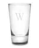 Monogrammed Highball Glasses, Single-Initial, Set of 4