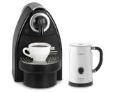 Nespresso Essenza C100 Automatic Espresso Maker with Aeroccino Plus Automatic Milk Frother