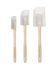 Silicone Spatulas, Clear, Set of 3
