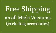 Free Shipping on all Miele Vacuums (excluding accessories) through December 31, 2007