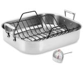 All-Clad Stainless Steel Large Roaster with Rack