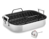 All-Clad Stainless Steel Nonstick Large Roaster with Rack