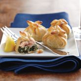 Salmon Florentine Purses, Set of 18