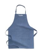 Personalized Kids’ Apron, Blue Denim