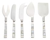 Mother of Pearl Cheese Set