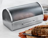 Glass & Stainless-Steel Bread Box