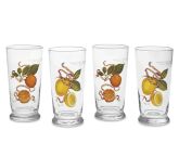 Citrus Glasses, Set of 4