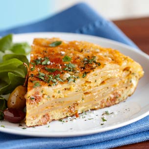 Spanish Tortilla with Chorizo