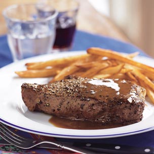 Classic Steaks au Poivre