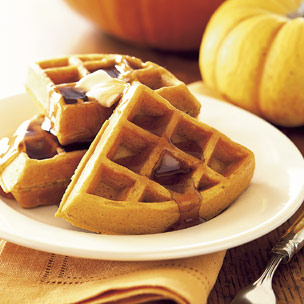 Pumpkin Waffles