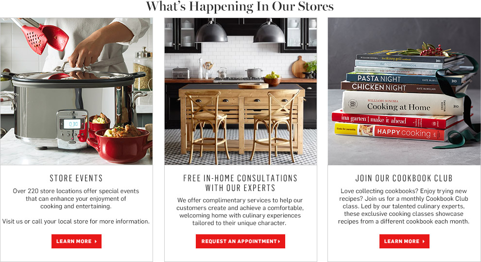 What's Happening In Our Stores What's Happening In Our Stores