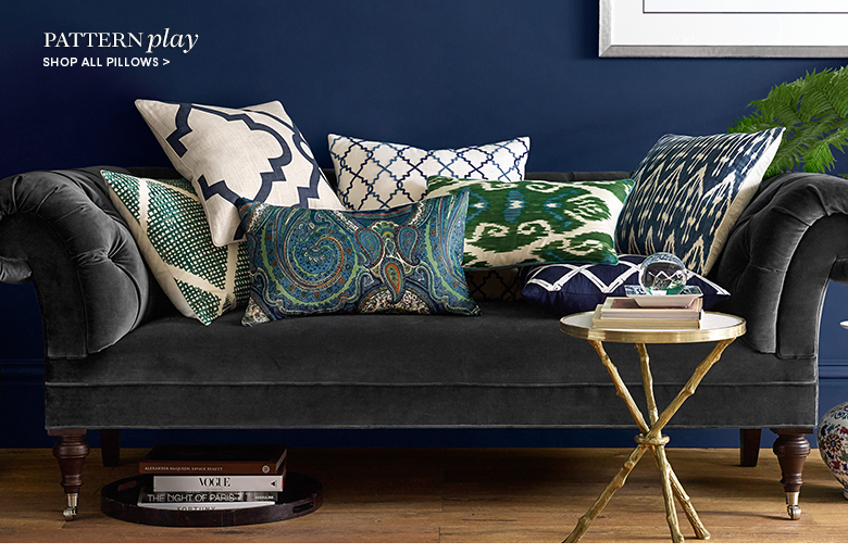 Bohemian Furniture And Décor Collection Williams Sonoma New Pillows