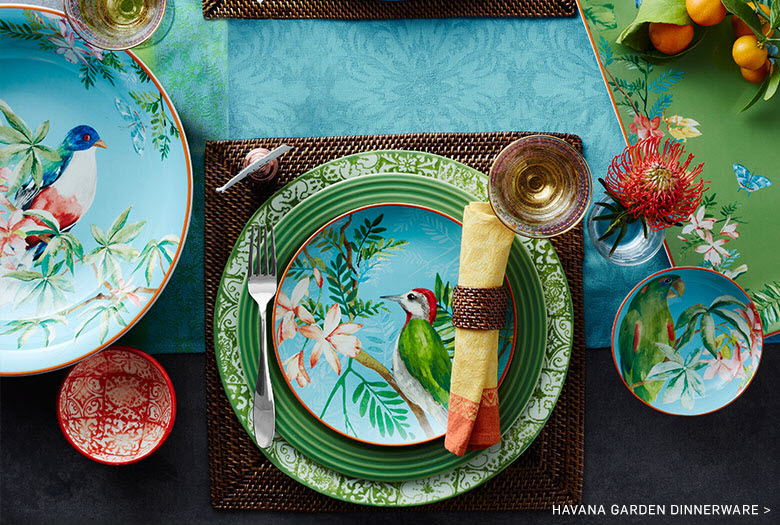 Havana Garden Dinnerware > Havana Garden Dinnerware >