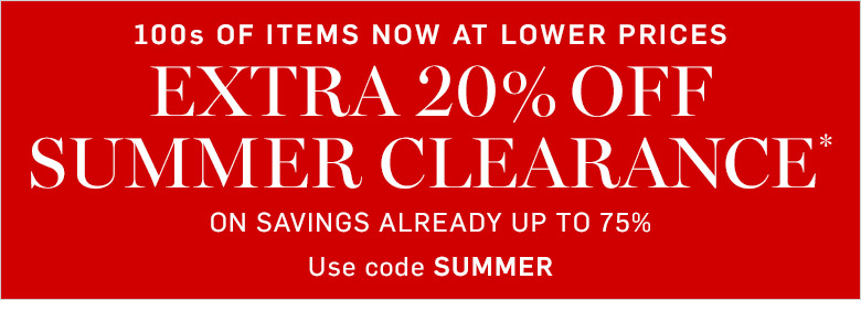 Summer Clearance Summer Clearance