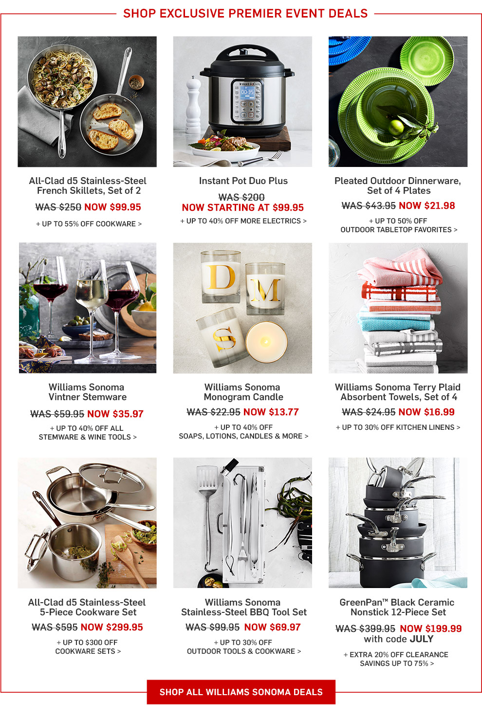 Cookware, Cooking Utensils, Kitchen Decor & Gourmet Foods Williams Sonoma