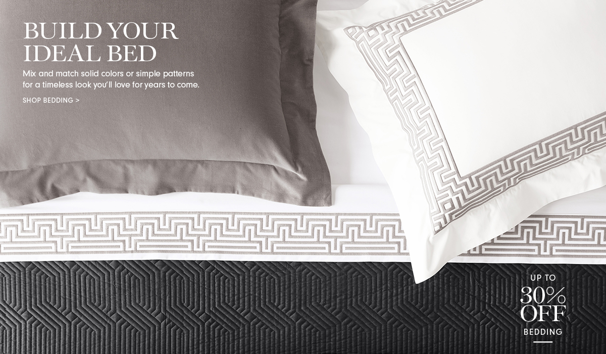 Williams Sonoma Home Luxury Furniture Decor Build Your Ideal Bed Bedding