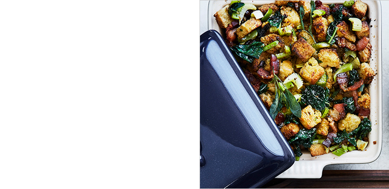 Bacon and Kale Stuffing Bacon and Kale Stuffing
