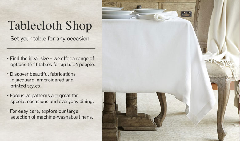 Tablecloths Round Linen Williams Sonoma Tablecloth