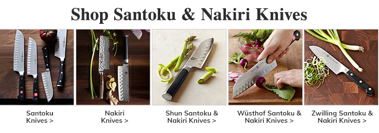 Shop Santoku & Nakiri Knives Shop Santoku & Nakiri Knives