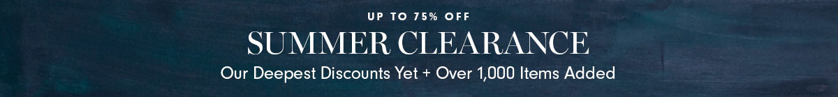 Spring Clearance Spring Clearance