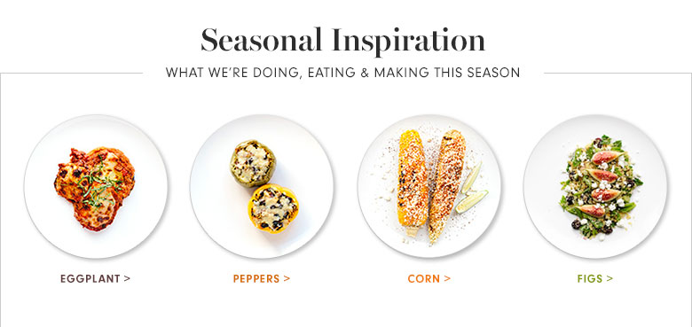 Seasonal Inspiration Seasonal Inspiration