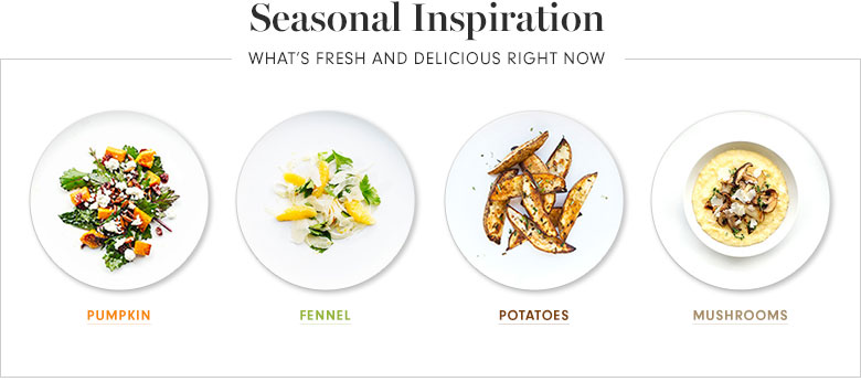 Seasonal Inspiration Seasonal Inspiration