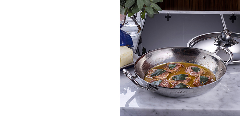 Ruffoni Opus Prima Stainless-Steel Shallow Braiser Ruffoni Opus Prima Stainless-Steel Shallow Braiser