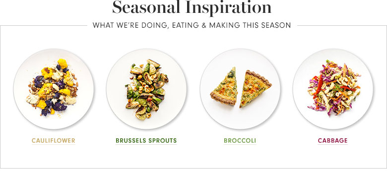 Seasonal Inspiration Seasonal Inspiration