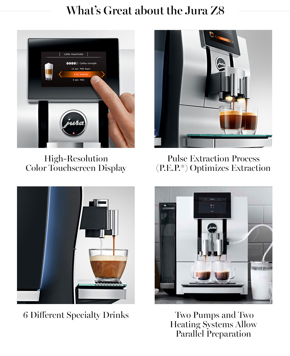 What's Great About the Jura Z8 What's Great About the Jura Z8