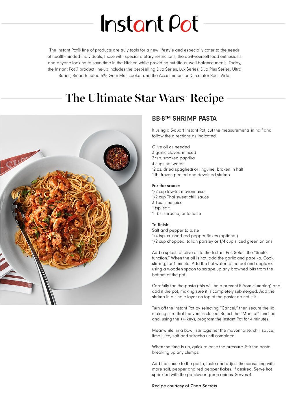 The Ultimate Star Wars Recipe The Ultimate Star Wars Recipe