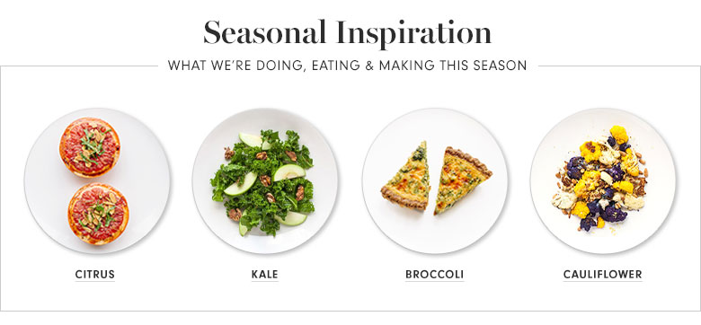 Seasonal Inspiration Seasonal Inspiration