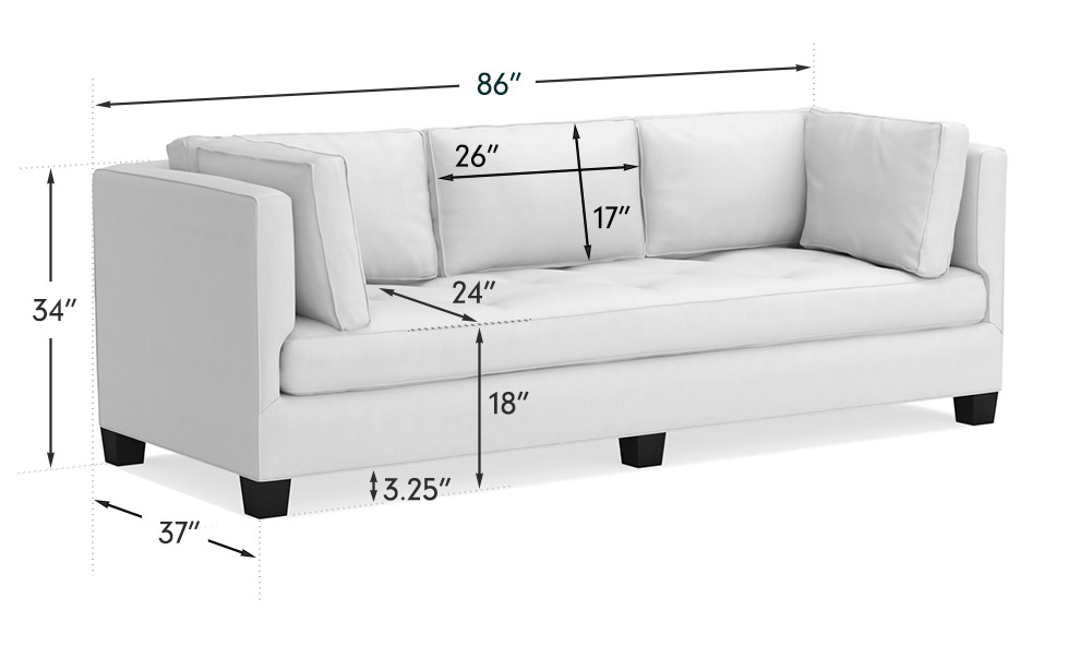 Wilshire 86" Sofa Wilshire 86" Sofa