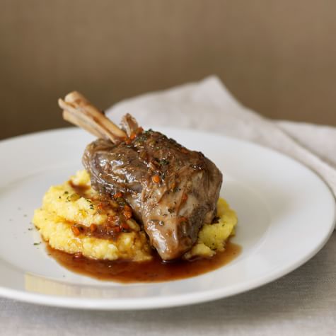 Lamb Shanks Roasted A La Matignon