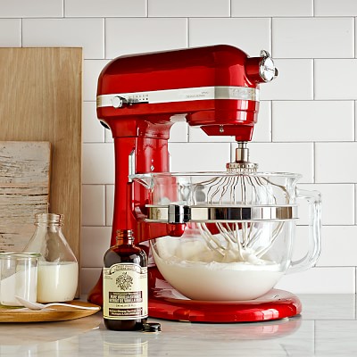 Williams-Sonoma - Thanksgiving 2016 Catalog - KitchenAid(R) Professional  6500 Design Series Stand Mixer, Medallion Silver