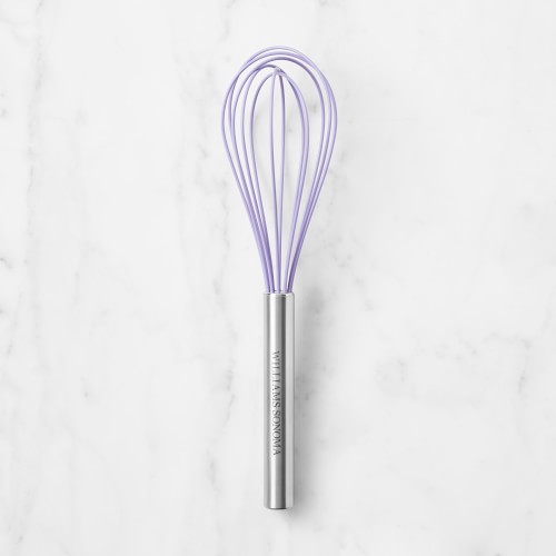 Williams Sonoma Stainless-Steel Silicone Whisk, Lilac