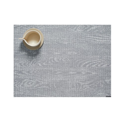 Online Designer Kitchen Chilewich Easy Care Woodgrain Placemat, Set of 4, Slate