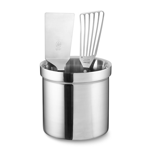 Online Designer Kitchen Partitioned Utensil Holder Stainless Steel