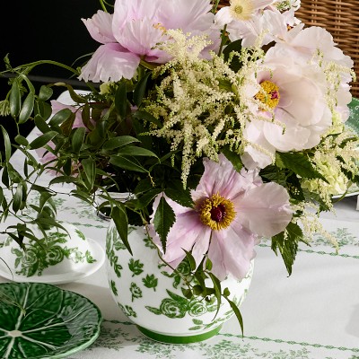 Williams-Sonoma Home - Spring 2025 - Green Ginger Jar, Rose, 9.5
