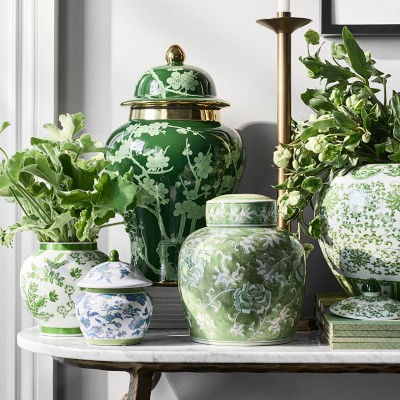Williams-Sonoma Home - Spring 2025 - Green Ginger Jar, Multi, 6
