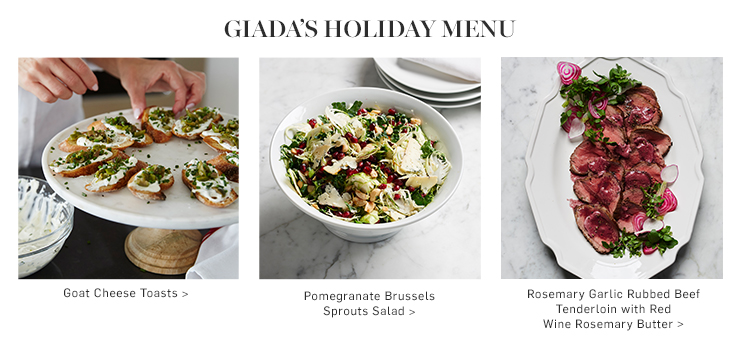 Christmas Holiday with Giada De Laurentiis | Williams Sonoma