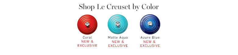 Shop Le Creuset by Color Shop Le Creuset by Color
