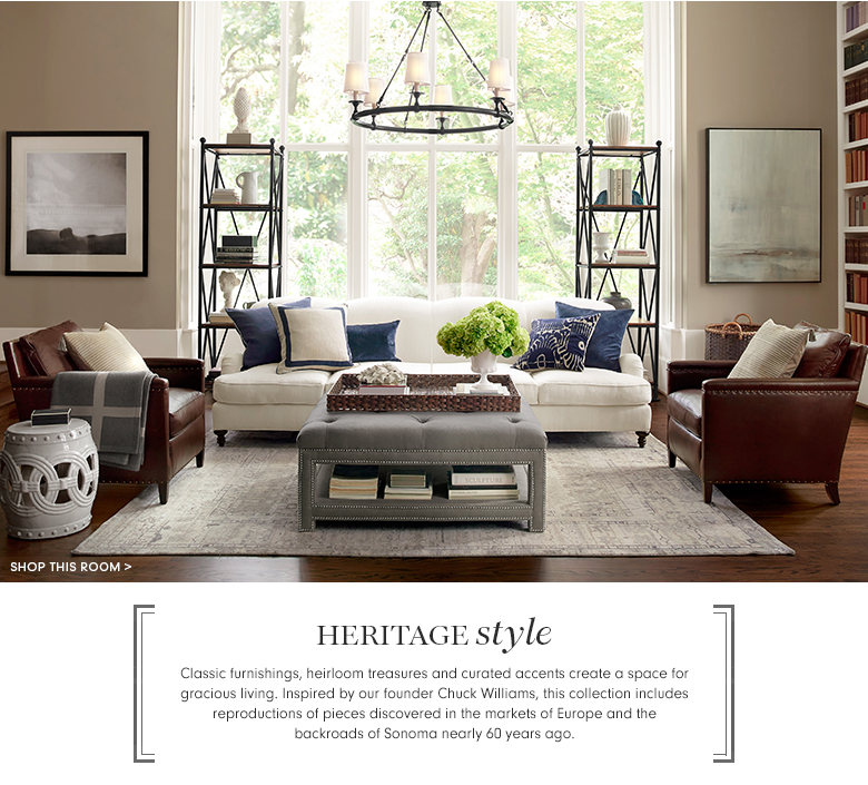 Williams Sonoma Home The Instapaper European Accent Furniture Williams Sonoma Home