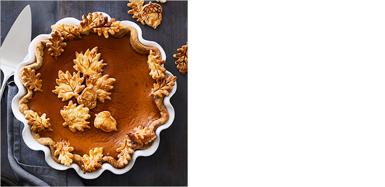 Autumn Leaf Pumpkin Pie Autumn Leaf Pumpkin Pie