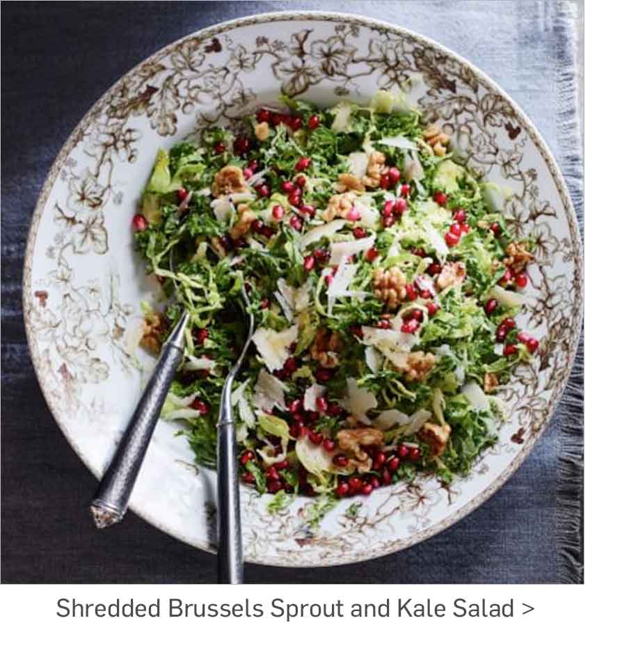 Shredded Brussels Sprout And Kale Salad Williams Sonoma