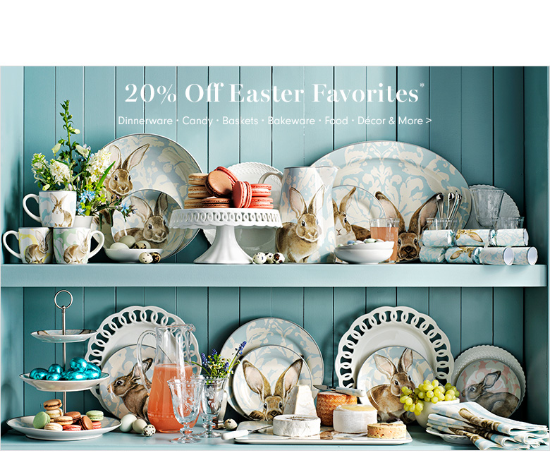 Easter Table Decor & Treats Williams Sonoma
