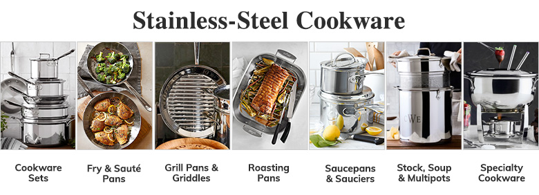 Stainless-Steel Cookware Stainless-Steel Cookware